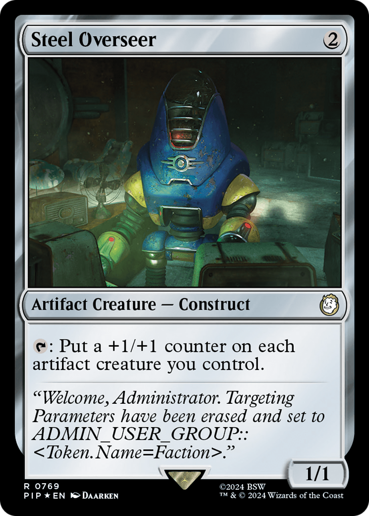 Steel Overseer (Surge Foil) [Fallout]-1