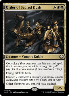 Order of Sacred Dusk [The Lost Caverns of Ixalan Commander]-1