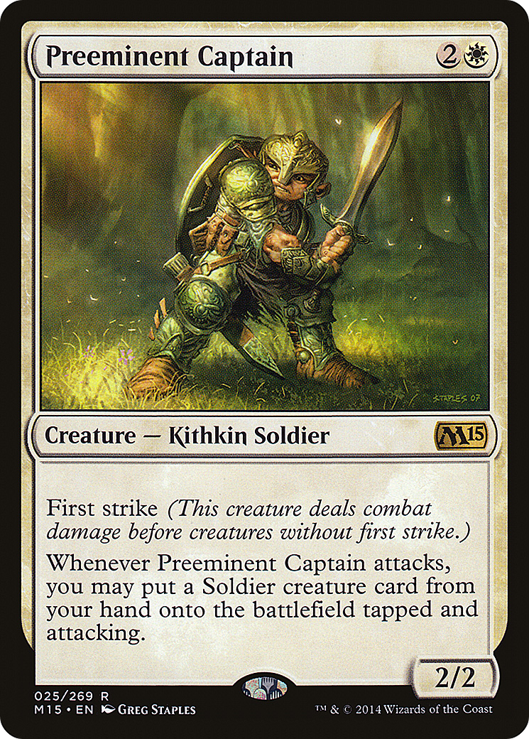 Preeminent Captain [Magic 2015]-1