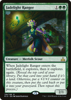 Jadelight Ranger (Promo Pack) [Rivals of Ixalan Promos]-1