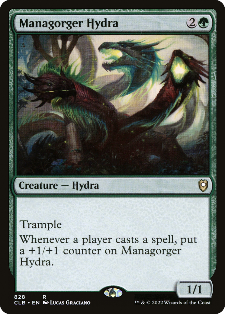 Managorger Hydra [Commander Legends: Battle for Baldur's Gate]-1
