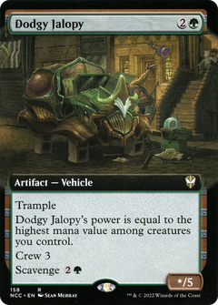 Dodgy Jalopy (Extended Art) [Streets of New Capenna Commander]-1