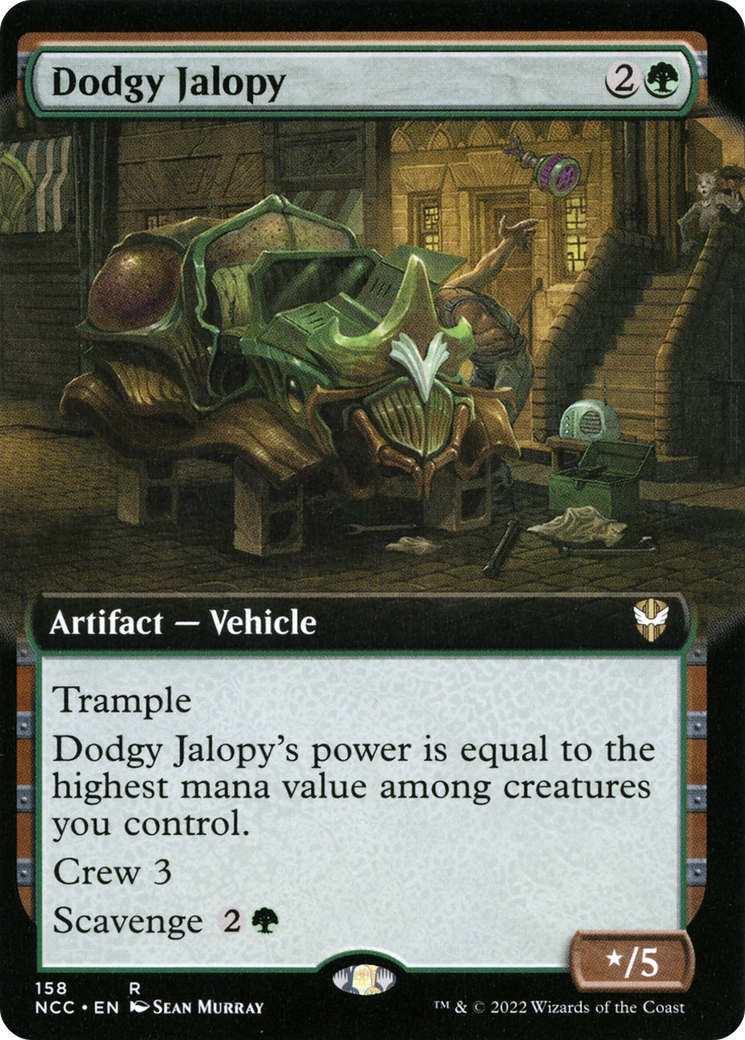 Dodgy Jalopy (Extended Art) [Streets of New Capenna Commander]-1