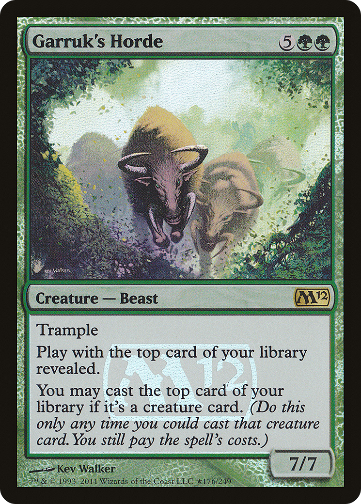 Garruk's Horde [Magic 2012 Prerelease Promos]-1