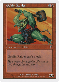 Goblin Raider [Seventh Edition]-1