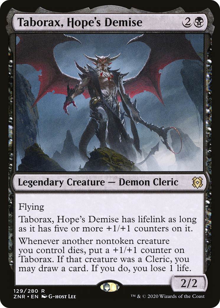 Taborax, Hope's Demise [Zendikar Rising]-1
