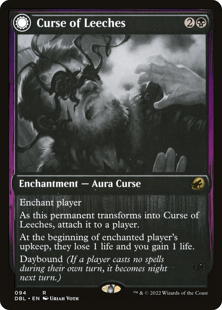 Curse of Leeches // Leeching Lurker [Innistrad: Double Feature]-3