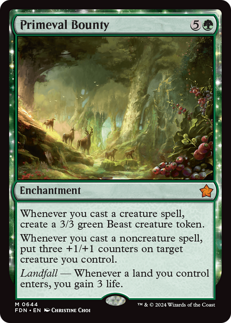 Primeval Bounty [Foundations]-1