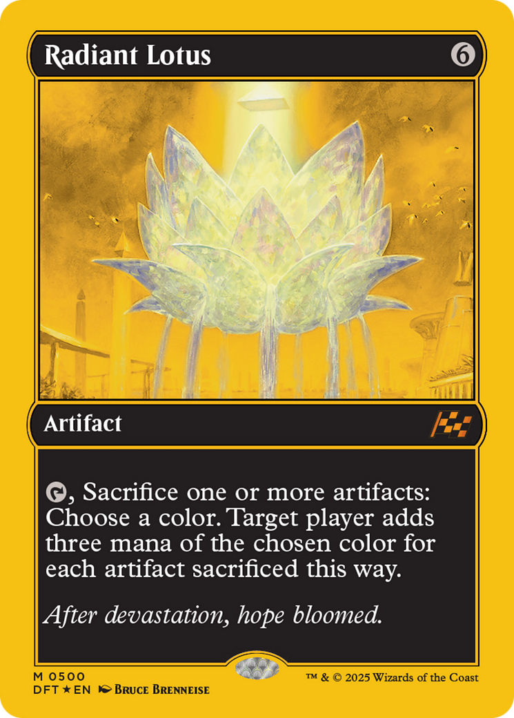 Radiant Lotus (First-Place Foil) [Aetherdrift]-1