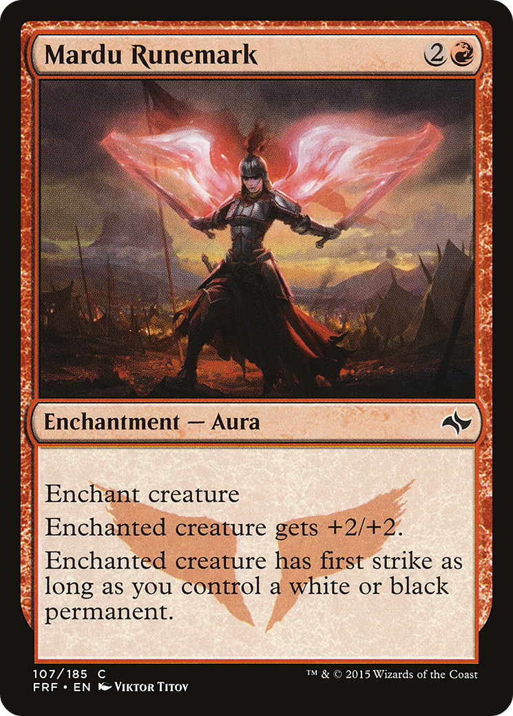 Mardu Runemark [Fate Reforged]-1