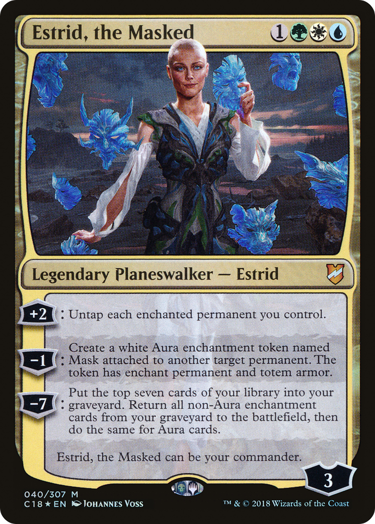 Estrid, the Masked [Commander 2018]-1