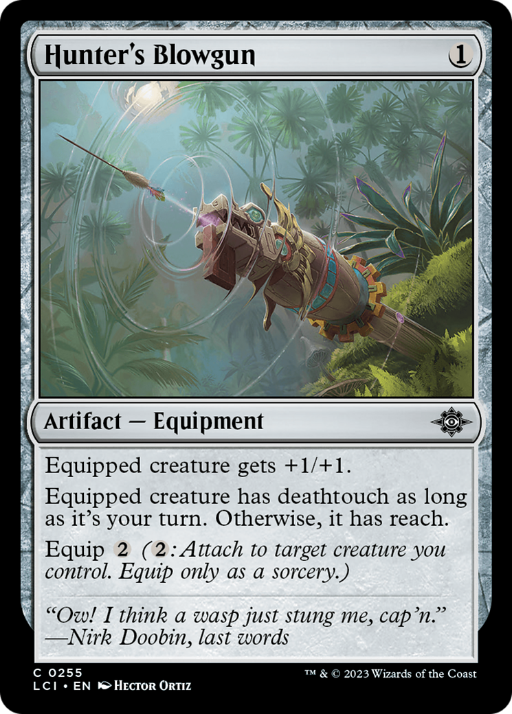 Hunter's Blowgun [The Lost Caverns of Ixalan]-1