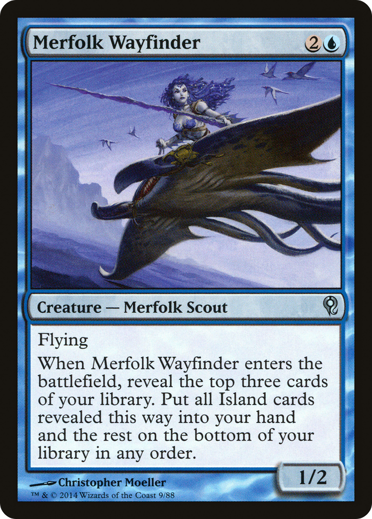 Merfolk Wayfinder [Duel Decks: Jace vs. Vraska]-1
