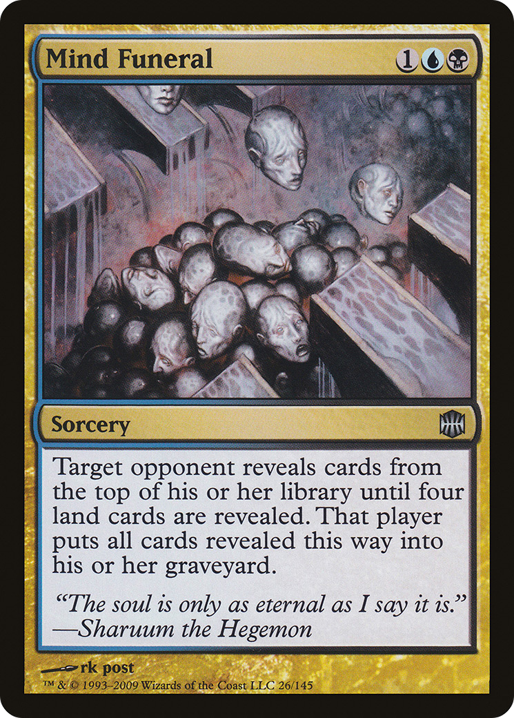 Mind Funeral [Alara Reborn]-1