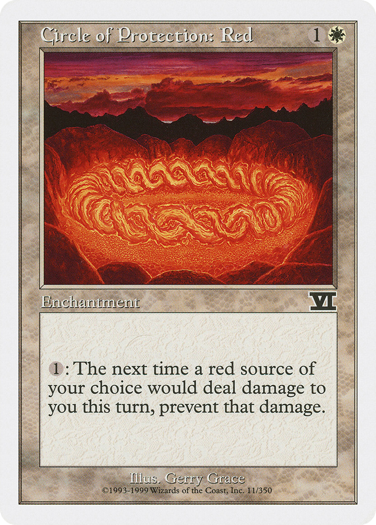 Circle of Protection: Red [Classic Sixth Edition]-1