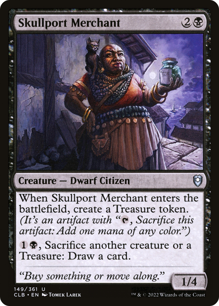 Skullport Merchant [Commander Legends: Battle for Baldur's Gate]-1