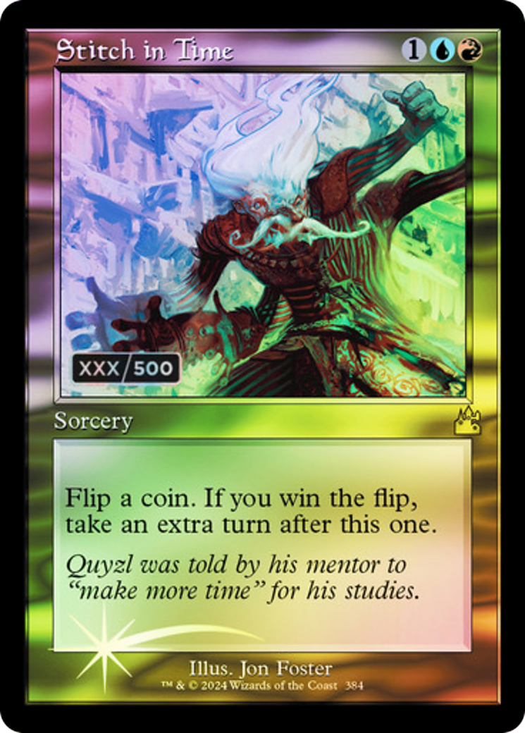 Stitch in Time (Retro) (Serialized) [Ravnica Remastered]-1
