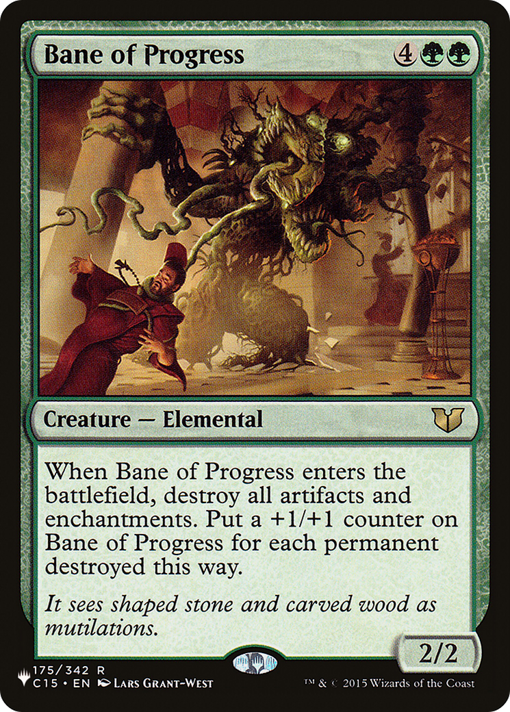 Bane of Progress [The List]-1