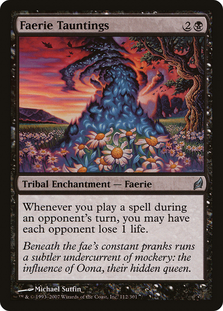 Faerie Tauntings [Lorwyn]-1