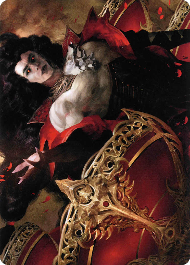 Bloodvial Purveyor // Bloodvial Purveyor (AVOW-072) - Crimson Vow Art Series (Borderless) Foil-1