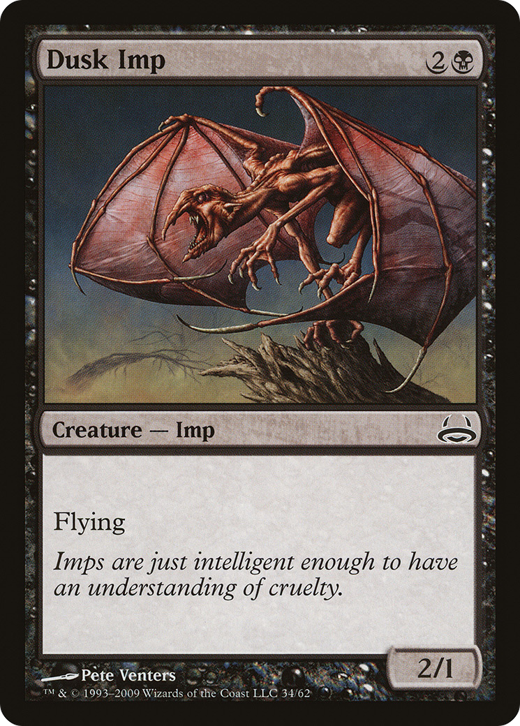 Dusk Imp [Duel Decks: Divine vs. Demonic]-1