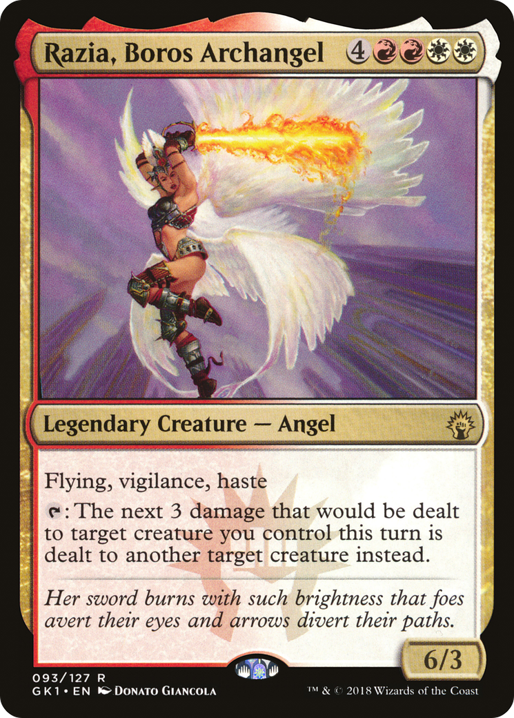 Razia, Boros Archangel [Guilds of Ravnica Guild Kit]-1