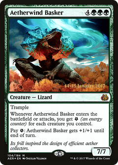 Aetherwind Basker [Aether Revolt Prerelease Promos]-1