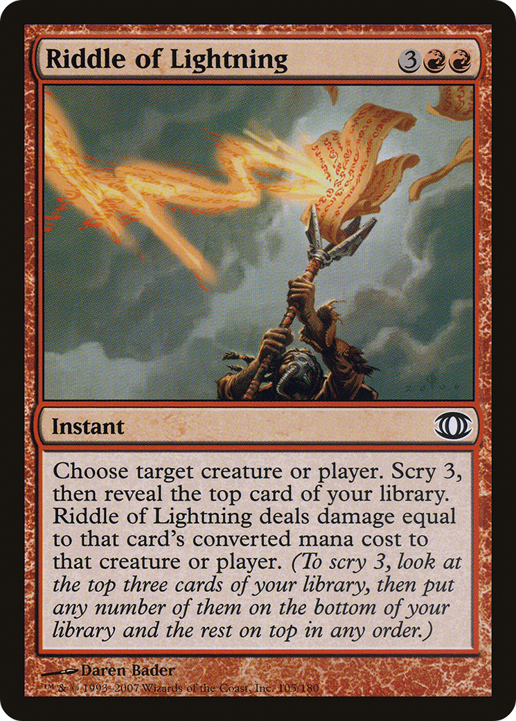 Riddle of Lightning [Future Sight]-1