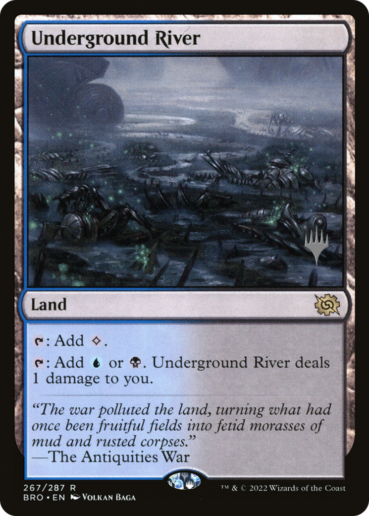 Underground River (PPBRO-267) - The Brothers' War Promos Foil-1