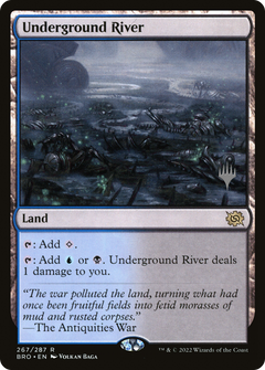 Underground River (PPBRO-267) - The Brothers' War Promos Foil-1
