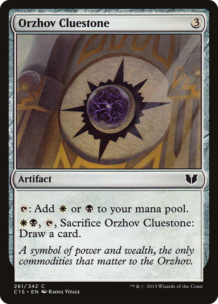 Orzhov Cluestone [Commander 2015]-1