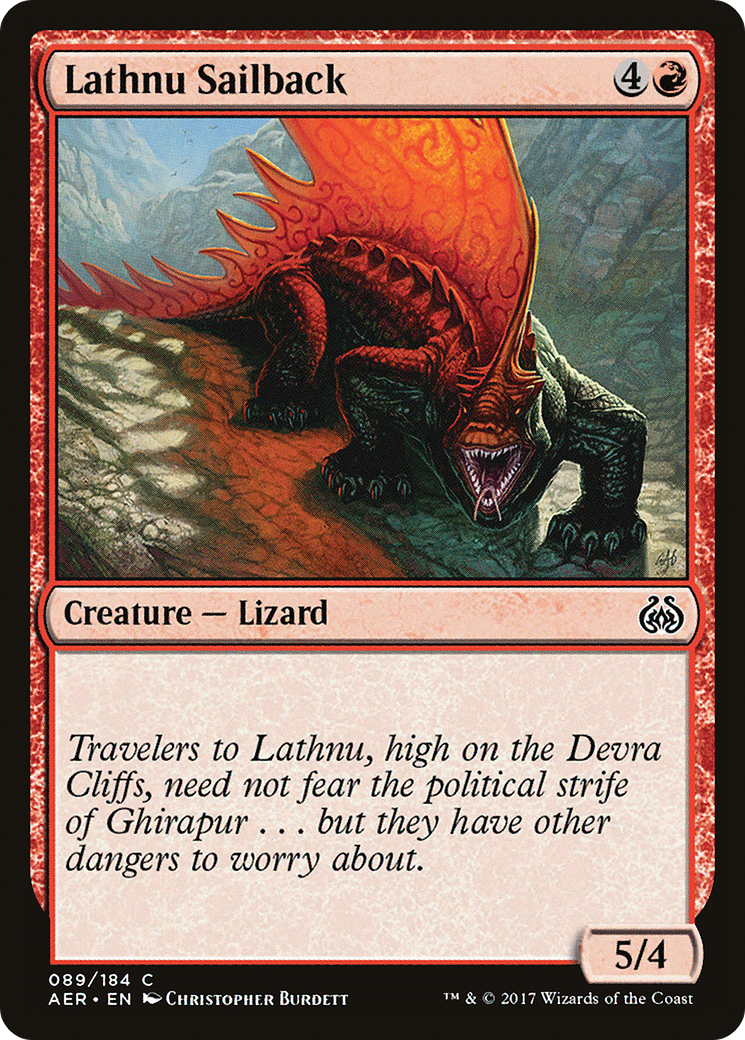 Lathnu Sailback [Aether Revolt]-1