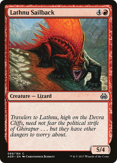 Lathnu Sailback [Aether Revolt]-1