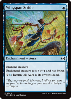 Wingspan Stride (TDM-066) - Tarkir: Dragonstorm: (enchantment)-1
