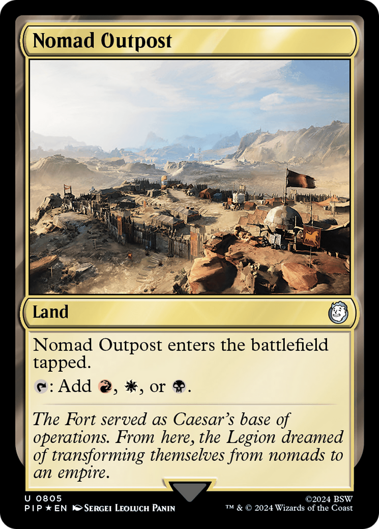 Nomad Outpost (Surge Foil) [Fallout]-1
