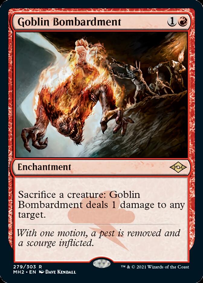 Goblin Bombardment (Foil Etched) [Modern Horizons 2]-2