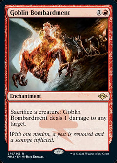 Goblin Bombardment (Foil Etched) [Modern Horizons 2]-1