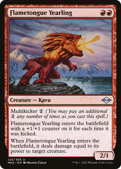 Flametongue Yearling [Modern Horizons 2]-1