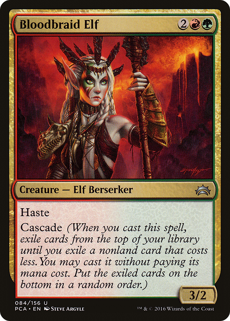 Bloodbraid Elf [Planechase Anthology]-1
