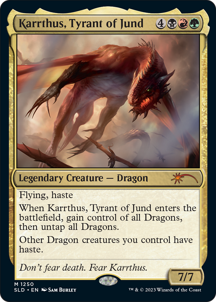 Karrthus, Tyrant of Jund [Secret Lair Drop Series]-1