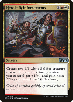 Heroic Reinforcements [Core Set 2019]-1