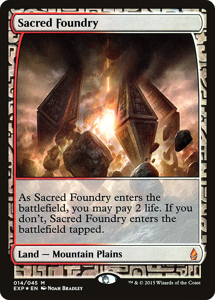 Sacred Foundry [Zendikar Expeditions]-1