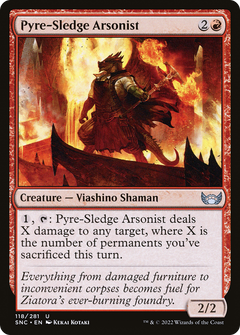Pyre-Sledge Arsonist [Streets of New Capenna]-1