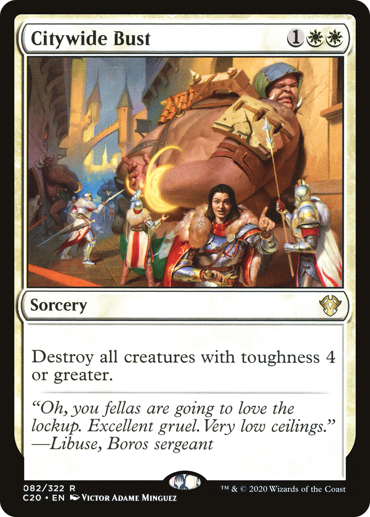 Citywide Bust [Commander 2020]-1