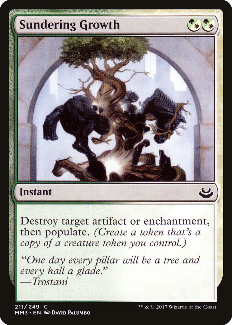 Sundering Growth [Modern Masters 2017]-1