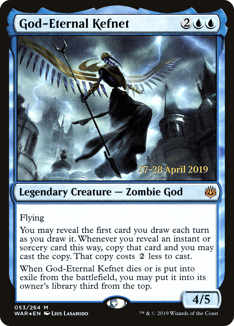 God-Eternal Kefnet [War of the Spark Prerelease Promos]-1