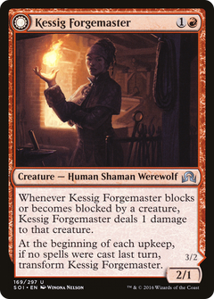 Kessig Forgemaster // Flameheart Werewolf [Shadows over Innistrad]-3