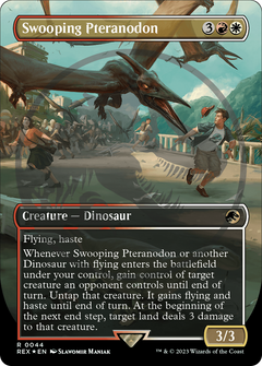 Swooping Pteranodon (Emblem) (Borderless) [Jurassic World Collection Tokens]-1