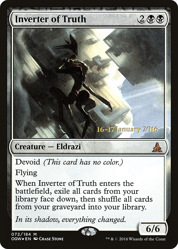 Inverter of Truth [Oath of the Gatewatch Prerelease Promos]-1