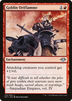 Goblin Oriflamme [Modern Horizons]-1